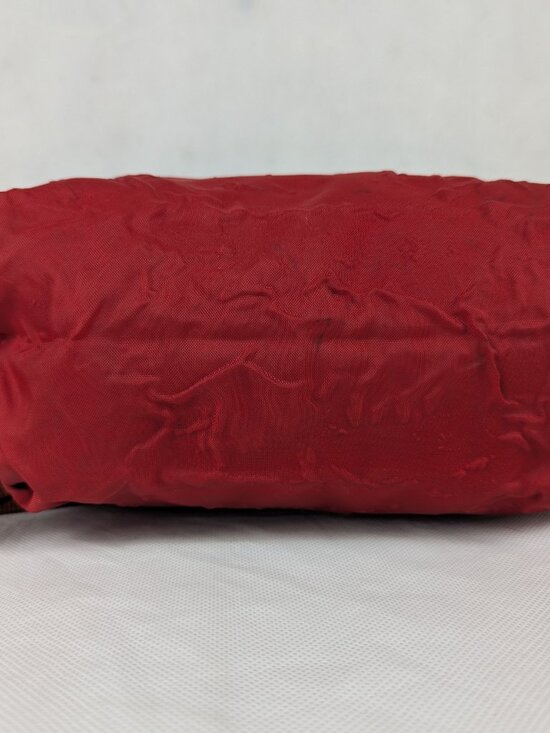 Authentic Longchamp Le Pliage Nylon Leather Backpack Red - Used - Good Condition main image 15
